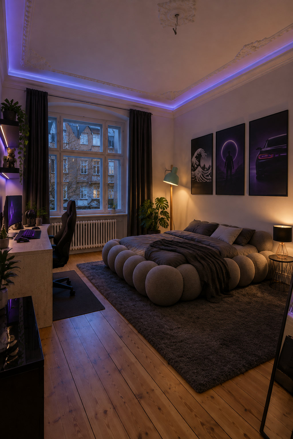 Schlafzimmer im Stil Chill Room